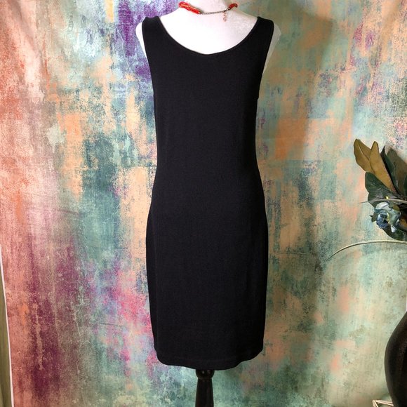 📌St. John Great Form Fitting Sleeveless Knit Dress - Picture 11 of 14